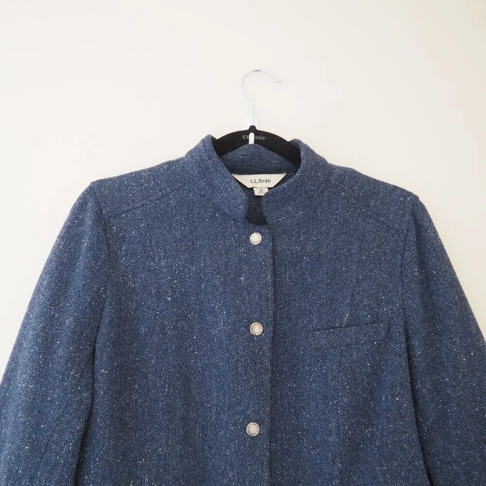 L.L. Bean Blue Women's Jacket - Picture 3 of 9